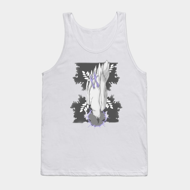 Edgar Allan Poe "The Raven" Tank Top by World upside down